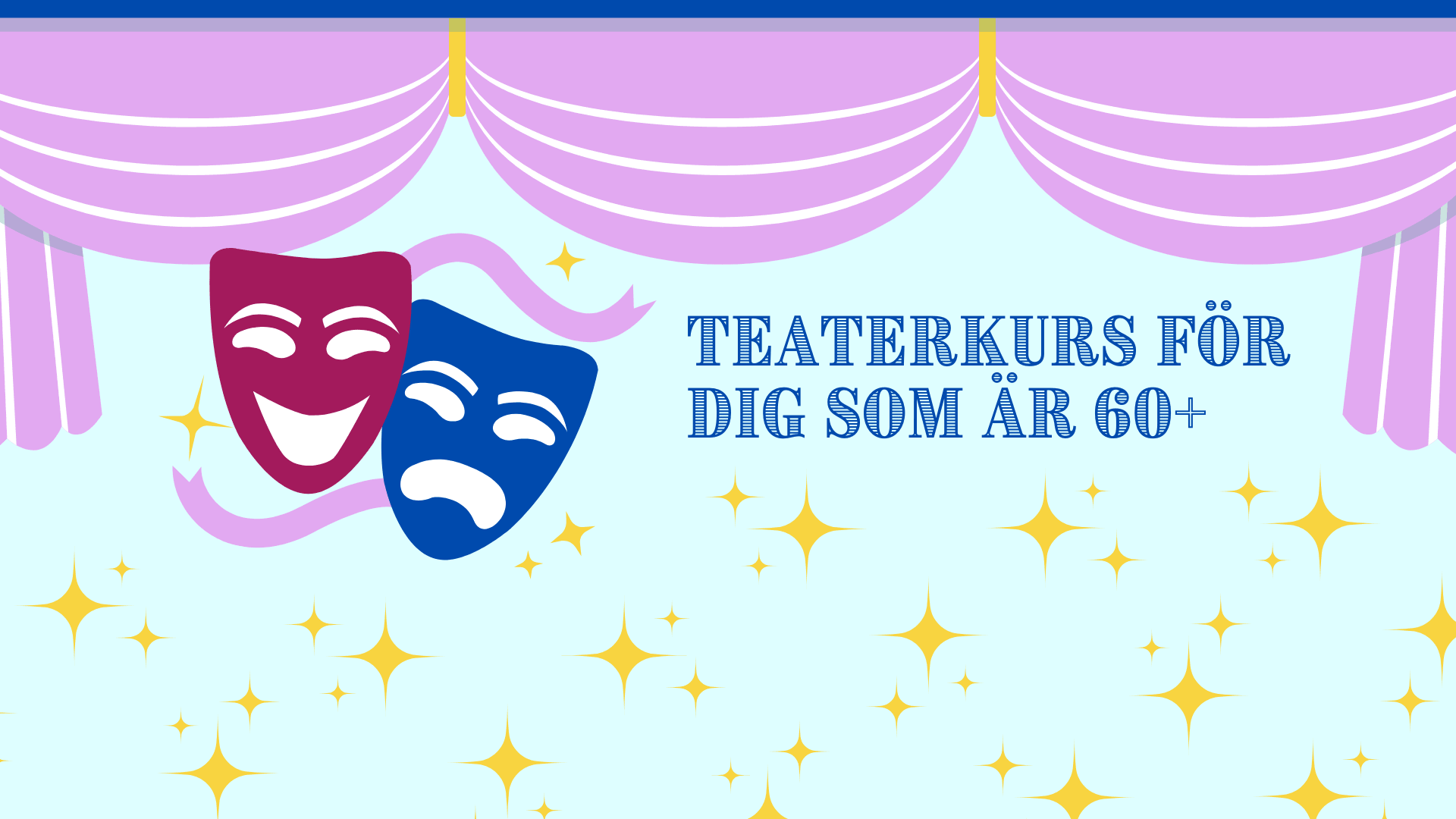 Teaterkurs för dig som är 60+