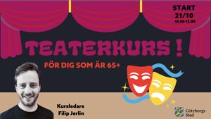 Teaterkurs för seniorer med Filip Jerlin