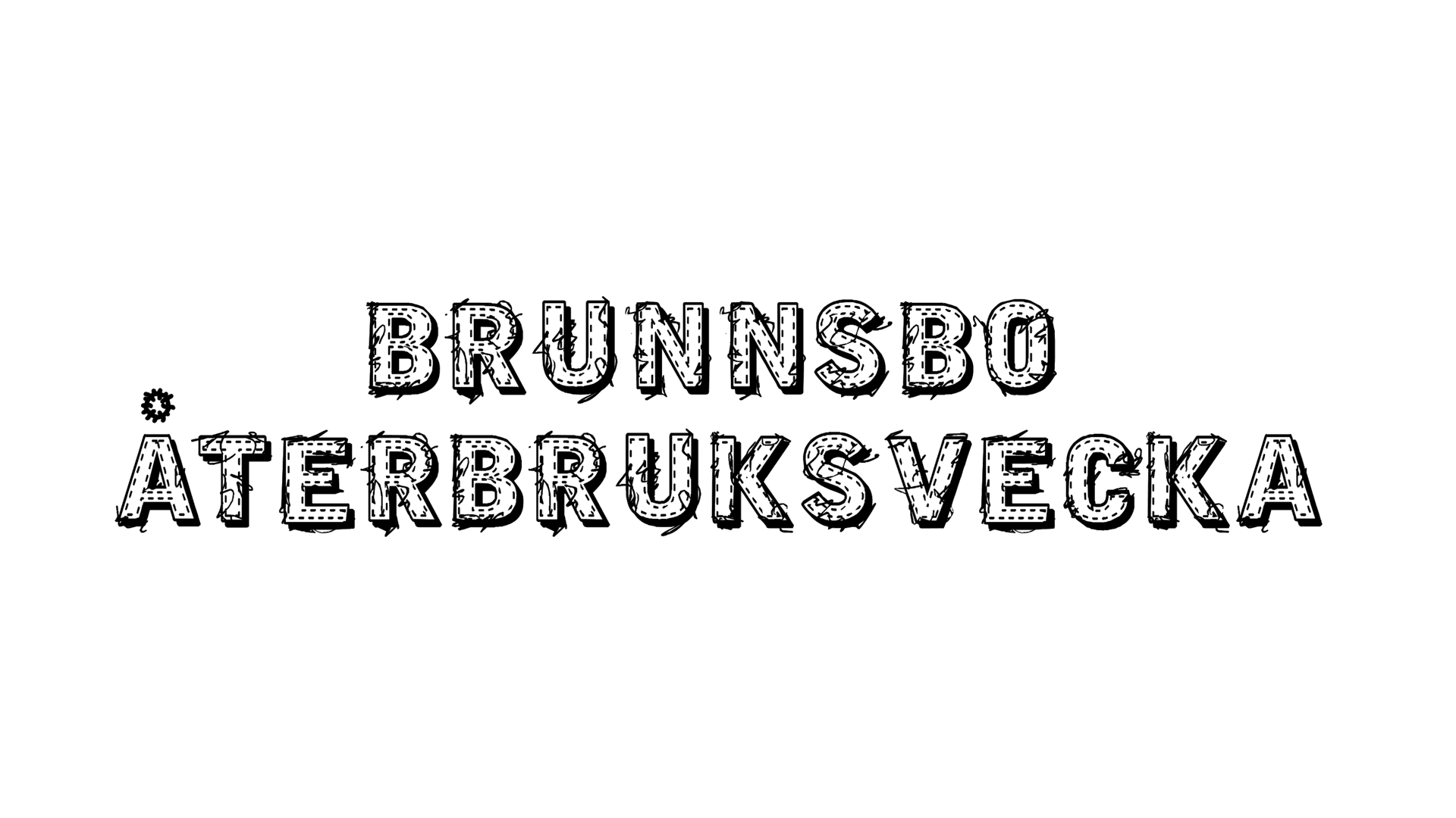 Text: Brunnsbo Återbruksvecka